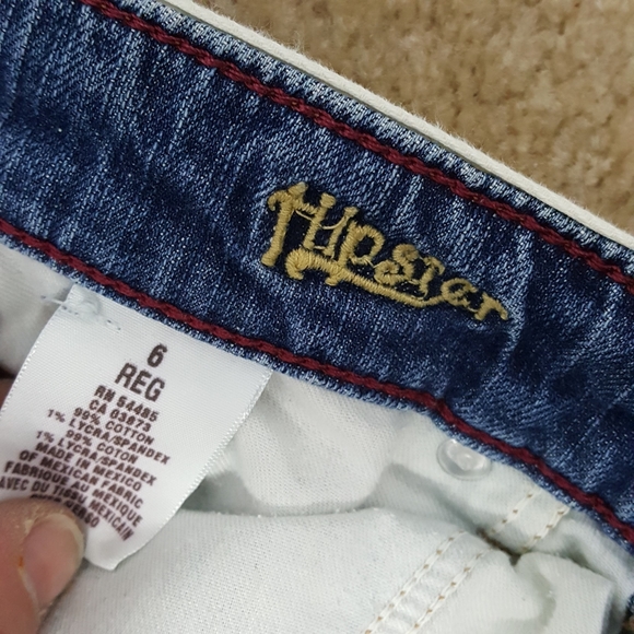 Sz 6 Reg A.E "Hipster" flare jeans - Picture 7 of 8